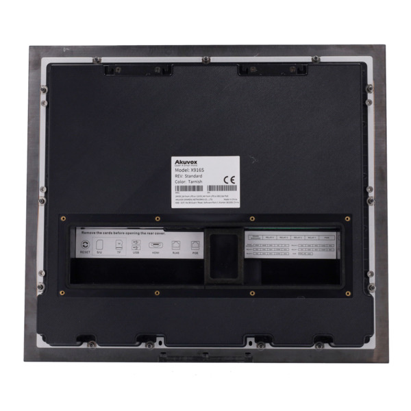 AKUVOX AK-X916S-L Videoportero IP antivandálico IK08 - Doble cámara 2 Mpx | Audio y vídeo bidireccional - Facial, tarjeta, PIN, (5)