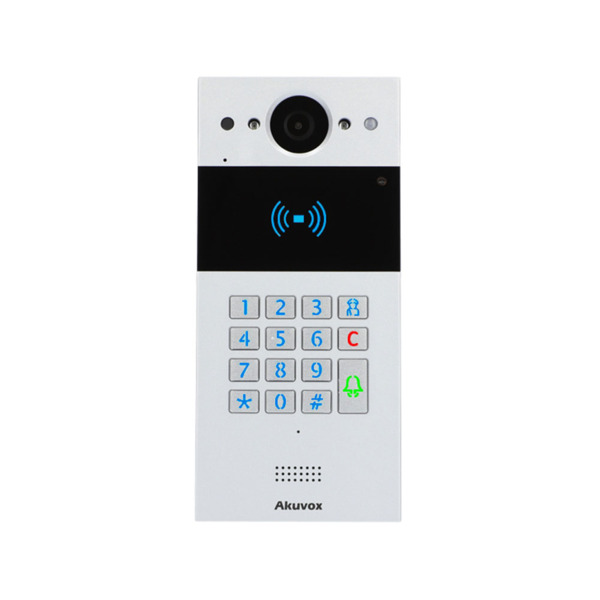 Akuvox AKUVOX-31 R20K-2 Estación de videoportero a 2 hilos Akuvox. Teclado numérico con botones adicionales. Cámara de 2MP. Inco