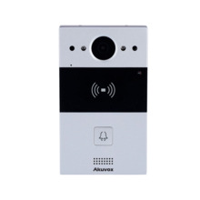 Akuvox AKUVOX-32 R20A-2 Estación de videoportero a 2 hilos Akuvox. 1 botón de llamada. Cámara de 2MP. Lector de tarjetas de prox