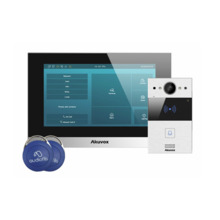 Akuvox AKUVOX-41 NEPTUNE-2 Kit de videoportero Akuvox compuesto por:. 1x videoportero 2 hilos AKUVOX-32 (R20A-2). 1x monitor WiF