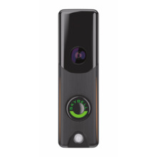 Alarm.com ADC-VDB106 Videoportero IP 1080p Wi-Fi exterior (IP65). PIR integrado 4,5 m. Ángulo visión 180º. IR LED 2,5 m. Audio d