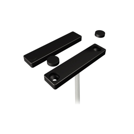 Comprar Alarmtech DEM-014 MC 740-PE-P4K7S4K7-15-BL Contacto magnético de superficie. Diseño fino. GAP de 37 mm. No se recomienda su uso con materiales magnéticos. NC. 15 metros de cable. Incorpora 2 resistencias de 4k7ohmios. Color negro (cable blanco).