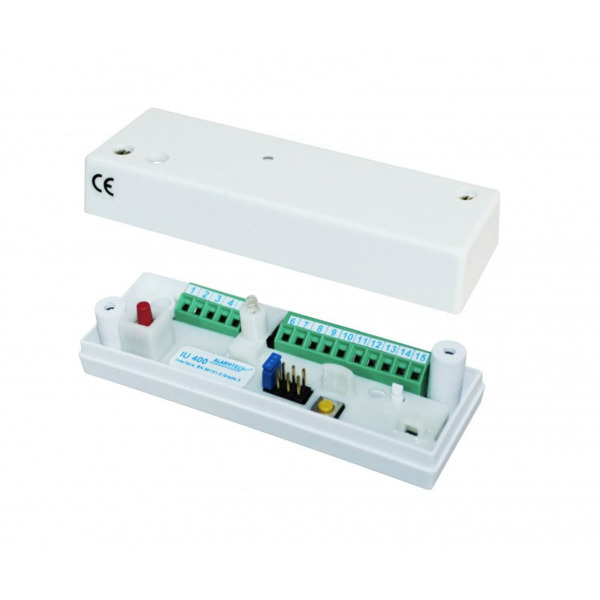 Alarmtech DEM-1324 IU 400 Analizador para el detector de rotura de cristal DEM-1321 (GD 475). Tres salidas de alarma por relé (a