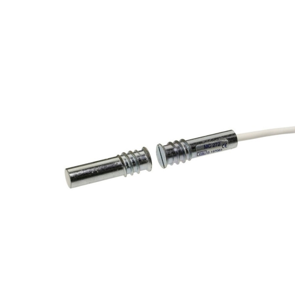 Alarmtech DEM-1349 MC 272 Contacto magnético de empotrar Alarmtech. GAP de 20 mm. Montaje en materiales magnéticos sólo con acce