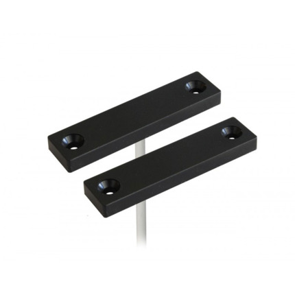 Comprar Alarmtech DEM-2002 MC 740P-BL Contacto magnético de superficie. Diseño fino. NC. 2 metros de cable. Negro. EN50131-2-6 de Grado 2.