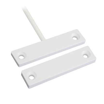 Comprar Alarmtech DEM-672 MC 740 Contacto magnético de superficie. Diseño fino. NC. 2 metros de cable. EN50131-2-6 de Grado 2.