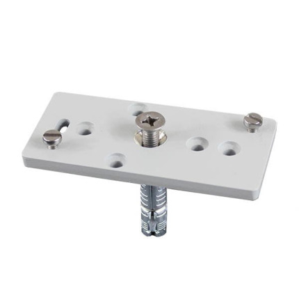 Comprar Alarmtech DEM-683 MP 500 Placa de montaje de metal para la instalación del detector DEM-682 en superficies de ladrillo, de hormigón o de otro tipo similar.