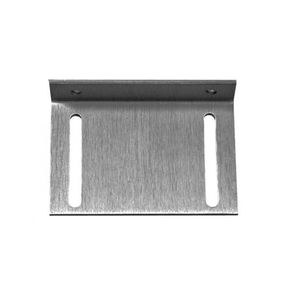 Alarmtech DEM-785 MC L Placa de montaje Alarmtech en ángulo en forma de L de aluminio con agujeros. Adecuado para la mayoría de