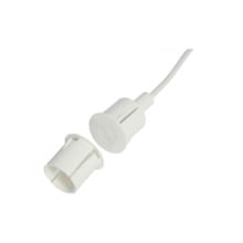 Alarmtech DEM-944 MC 370-S32 Contacto magnético de empotrar Alarmtech. Incluye 2 metros de cable blanco de 4 hilos. Carcasa de p