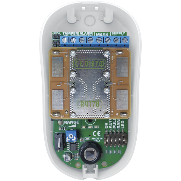 AMC AM-DT1 Detector PIR doble tecnología - Certificado Grado 2 - Antimascotas - Cableado - Rango de detección 15 m - Apto para u (5)