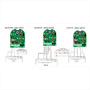 AMC AM-IR1-S Detector PIR analógico - Antimascotas - Cableado - Rango de detección 12 m - Apto para uso en interior (6)