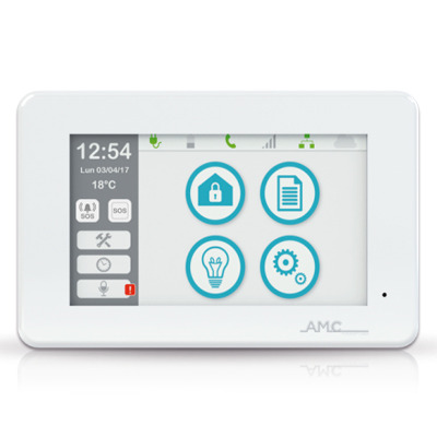 AMC Elettronica UNIKA Teclado táctil con pantalla de 5 pulgadas