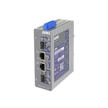 AMG AMG350-2G-2S Switch Industrial No gestionable 2x Giga RJ45, 2x Giga SFP, Carril DIN / Pared, 12-36Vdc. F. A. No incluida.