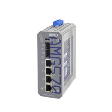 AMG AMG570-4GAT-2S-P120 Switch Industrial L2+ gestionable, 4x Giga RJ45 PoE 30W, 2x Giga SFP, Carril DIN / Pared, 48Vdc. F.A. No