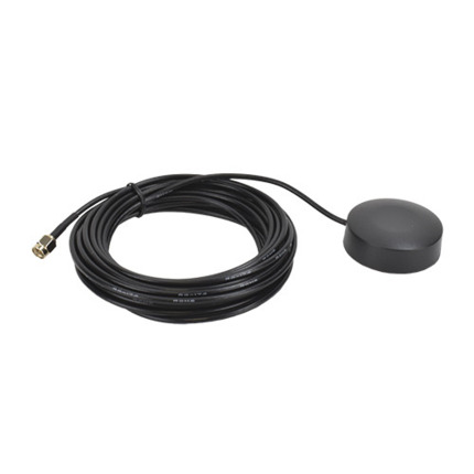 Comprar AMG AMGANT-G1-ODA2.5-5B Antena 360° Omni-Direccional, 1x GNSS 2.5dBi, SMA macho, 5m cable RG174, IP65, superfície adhesiva. Negra.