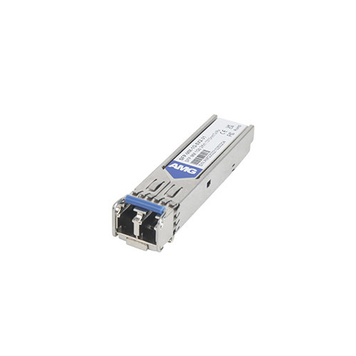AMG SFP-MM-1G-SX2-31 Módulo SFP Industrial 1x 1Gb SFP MM 1310nm Tx/Rx, 2Km, 2 Fibras LC. DDM. -40+85ºC. NDAA.