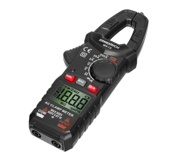 Amperímetro de pinza digital Ermenrich Ping MK10 (3)