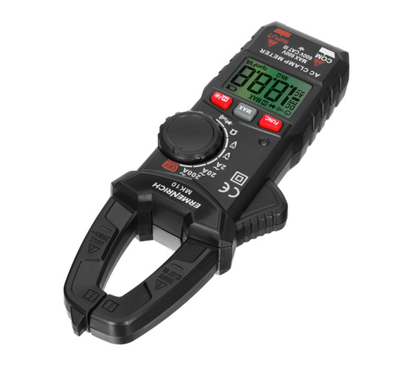 Amperímetro de pinza digital Ermenrich Ping MK10 (4)