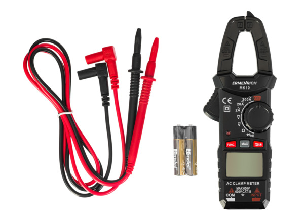 Amperímetro de pinza digital Ermenrich Ping MK10 (7)