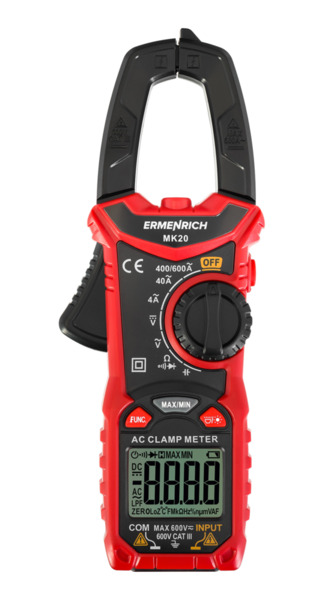Amperímetro de pinza digital Ermenrich Ping MK20 (3)