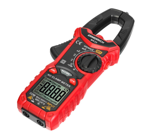 Amperímetro de pinza digital Ermenrich Ping MK20 (4)
