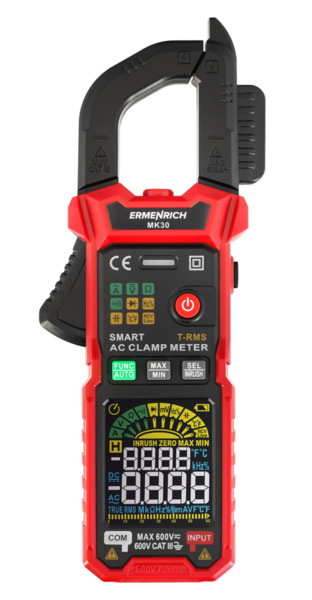 Amperímetro de pinza digital Ermenrich Ping MK30 (3)