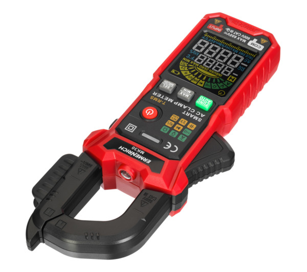 Amperímetro de pinza digital Ermenrich Ping MK30 (5)