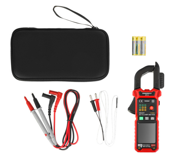 Amperímetro de pinza digital Ermenrich Ping MK30 (9)