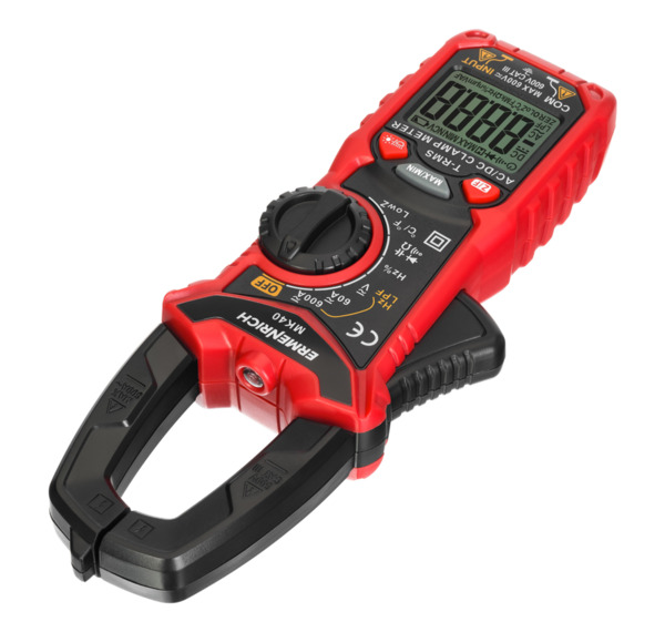 Amperímetro de pinza digital Ermenrich Ping MK40 (5)