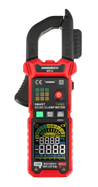 Amperímetro de pinza digital Ermenrich Ping MK50 (3)