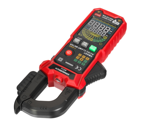 Amperímetro de pinza digital Ermenrich Ping MK50 (5)