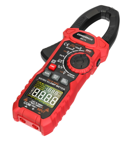 Amperímetro de pinza digital Ermenrich Ping MK70 (4)