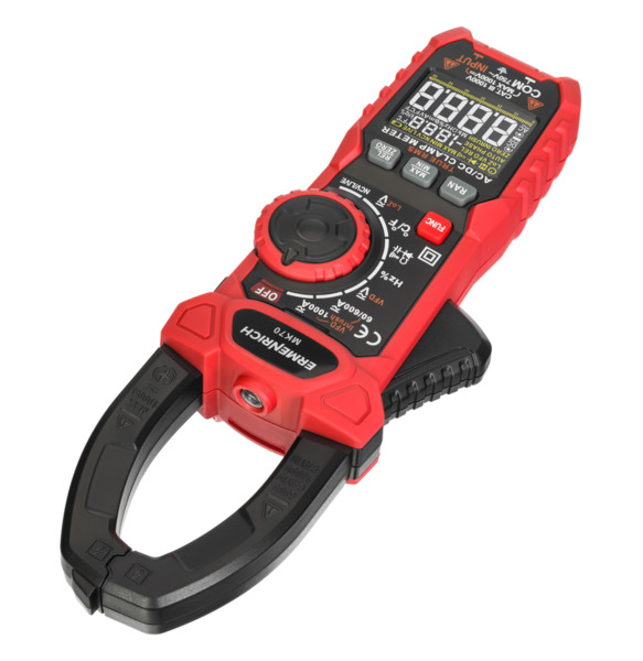 Amperímetro de pinza digital Ermenrich Ping MK70 (5)