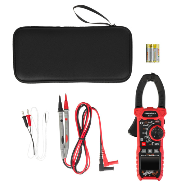 Amperímetro de pinza digital Ermenrich Ping MK70 (9)
