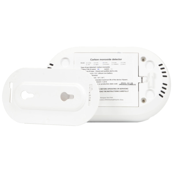 ANKA ANKA-832 Detector de CO autónomo ANKA - Baterías reemplazables / 10 años - Indicador luminoso de alarma - Alarma sonora 85 (7)