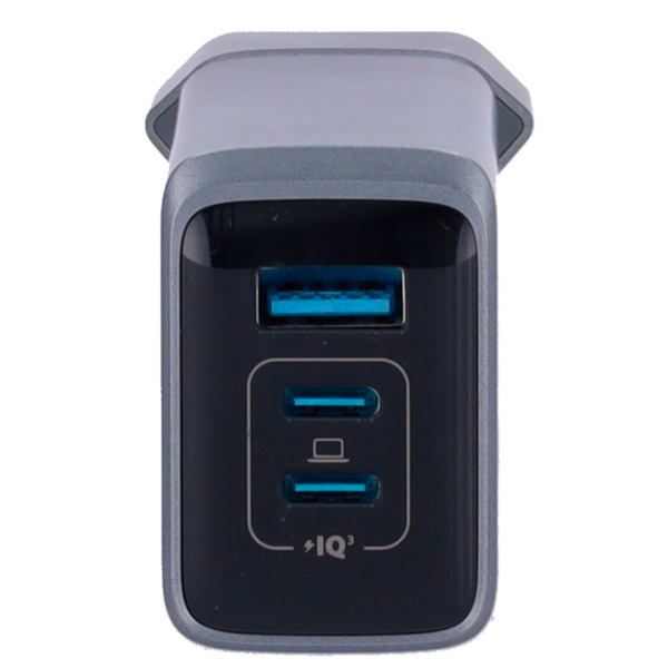 ANKER ANK-268-WCHARGER-100W1A2C-B Anker - Cargador USB - Potencia 100W - Salida 2x USB-C, 1x USB-A - Carga rápida 3 en 1 | Tecno (7)