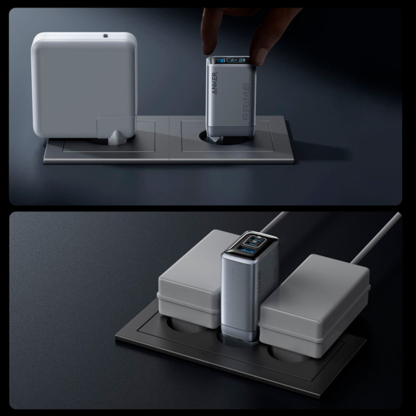 ANKER ANK-268-WCHARGER-100W1A2C-B Anker - Cargador USB - Potencia 100W - Salida 2x USB-C, 1x USB-A - Carga rápida 3 en 1 | Tecno (11)