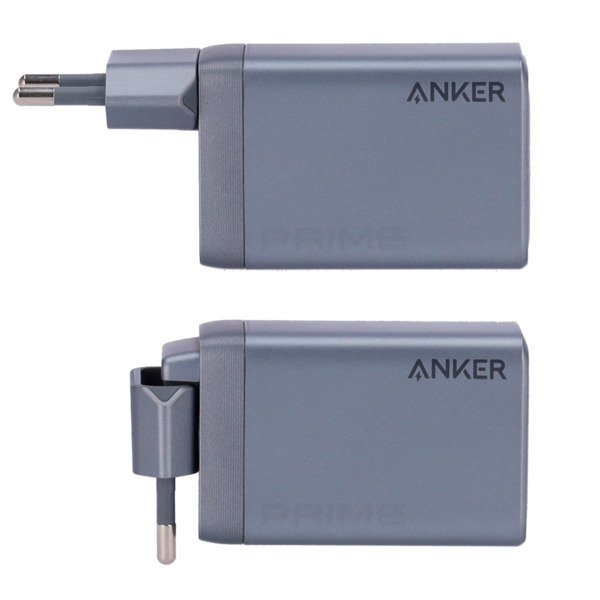 ANKER ANK-268-WCHARGER-100W1A2C-B Anker - Cargador USB - Potencia 100W - Salida 2x USB-C, 1x USB-A - Carga rápida 3 en 1 | Tecno (5)