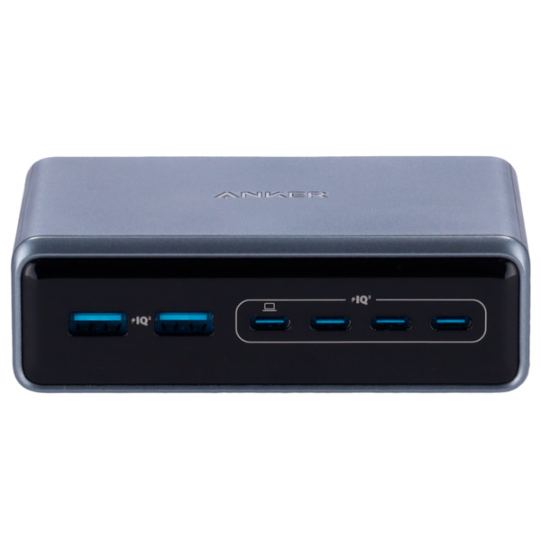 ANKER ANK-268-WCHARGER-200W2A4C-B Anker - Cargador de escritorio - Potencia 200W - Salidas 4x USB-C, 2x USB-A - Carga 4 disposit (1)