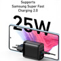 ANKER ANK-312-WCHARGER-25W1C-B Anker - Cargador USB - Potencia 25W - Carga rápida  - Salida USB-C - Color negro (10)