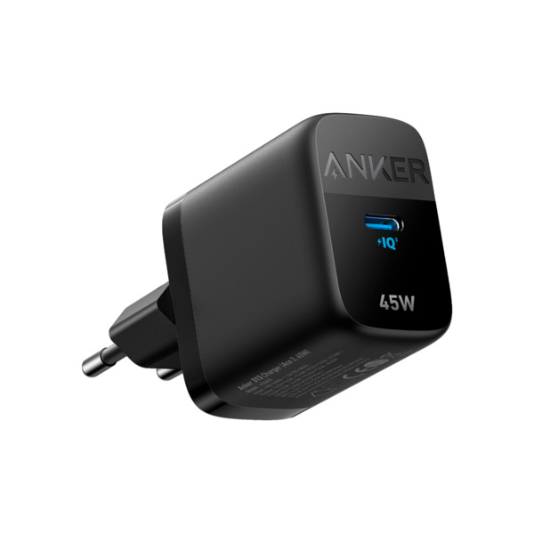 ANKER ANK-313-WCHARGER-45W1C-B Anker - Cargador USB - Potencia 45W - Carga rápida - Salida USB-C - Color negro