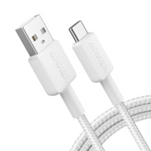 ANKER ANK-322-USBA-USBC-180-W Anker - Cable USB2.0  - USB-A a USB-C - Cable de nylon trenzado - Longitud 1.8m - Carga rápida has