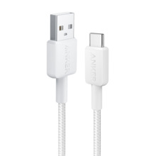 ANKER ANK-322-USBA-USBC-90-W Anker - Cable USB2.0  - USB-A a USB-C - Cable de nylon trenzado - Longitud 0.9m - Carga rápida hast