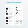 ANKER ANK-322-USBC-USBC-180-W Anker - Cable USB2.0  - USB-C a USB-C - Carga rápida 100W - Longitud 1.8m - Carga rápida 100W | Co (2)