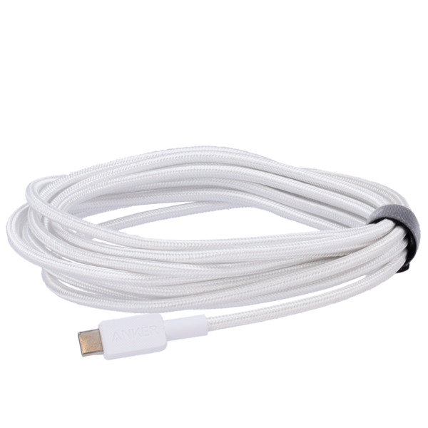 ANKER ANK-322-USBC-USBC-300-W Anker - Cable USB2.0  - USB-C a USB-C - Cable de nylon trenzado - Longitud 3m - Carga rápida hasta (3)
