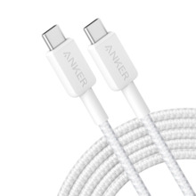 ANKER ANK-322-USBC-USBC-300-W Anker - Cable USB2.0  - USB-C a USB-C - Cable de nylon trenzado - Longitud 3m - Carga rápida hasta