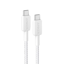 ANKER ANK-322-USBC-USBC-90-W Anker - Cable USB2.0  - USB-C a USB-C - Cable de nylon trenzado - Longitud 0.9m - Carga rápida 100W