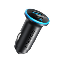ANKER ANK-323-CCHARGER-53W1A1C-B Anker - Mechero coche - Potencia 52.5W - Carga rápida 30W | Tecnología PowerIQ 3.0 - Salidas US
