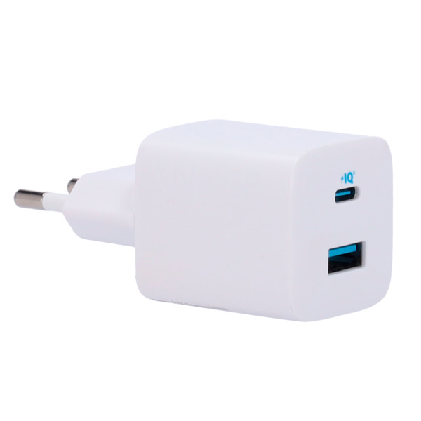 ANKER ANK-323-WCHARGER-33W1A1C-W Anker - Cargador USB - Potencia 33W - Carga rápida - Salidas USB-C, USB-A - Color blanco