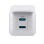 ANKER ANK-521-WCHARGER-40W2C-W Anker - Cargador USB - Potencia 40W - Carga rápida  - Salidas 2x USB-C - Color blanco (4)